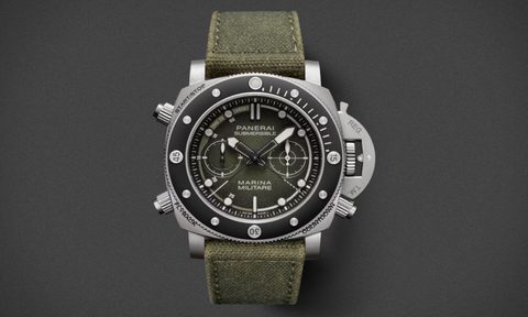 New Panerai Submersible Chrono Marina Militare