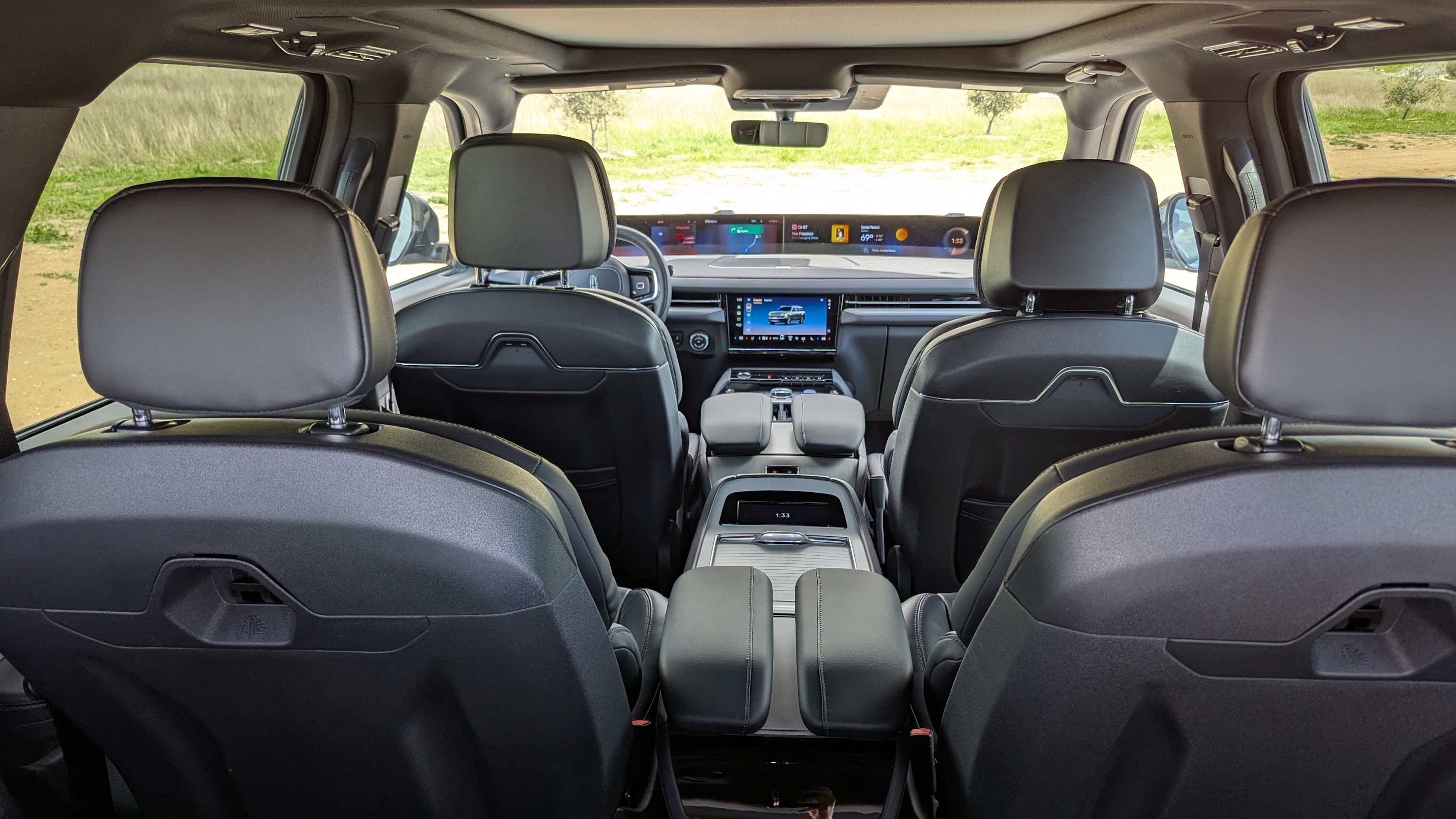 Interior view of 2025 Lincoln Navigator