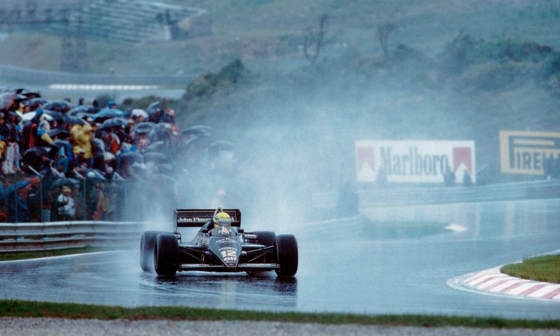 Senna considere his win at the Estoril circuit in 1985 to be his finest drive.