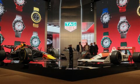 Tag Heuer Watches and Wonders room