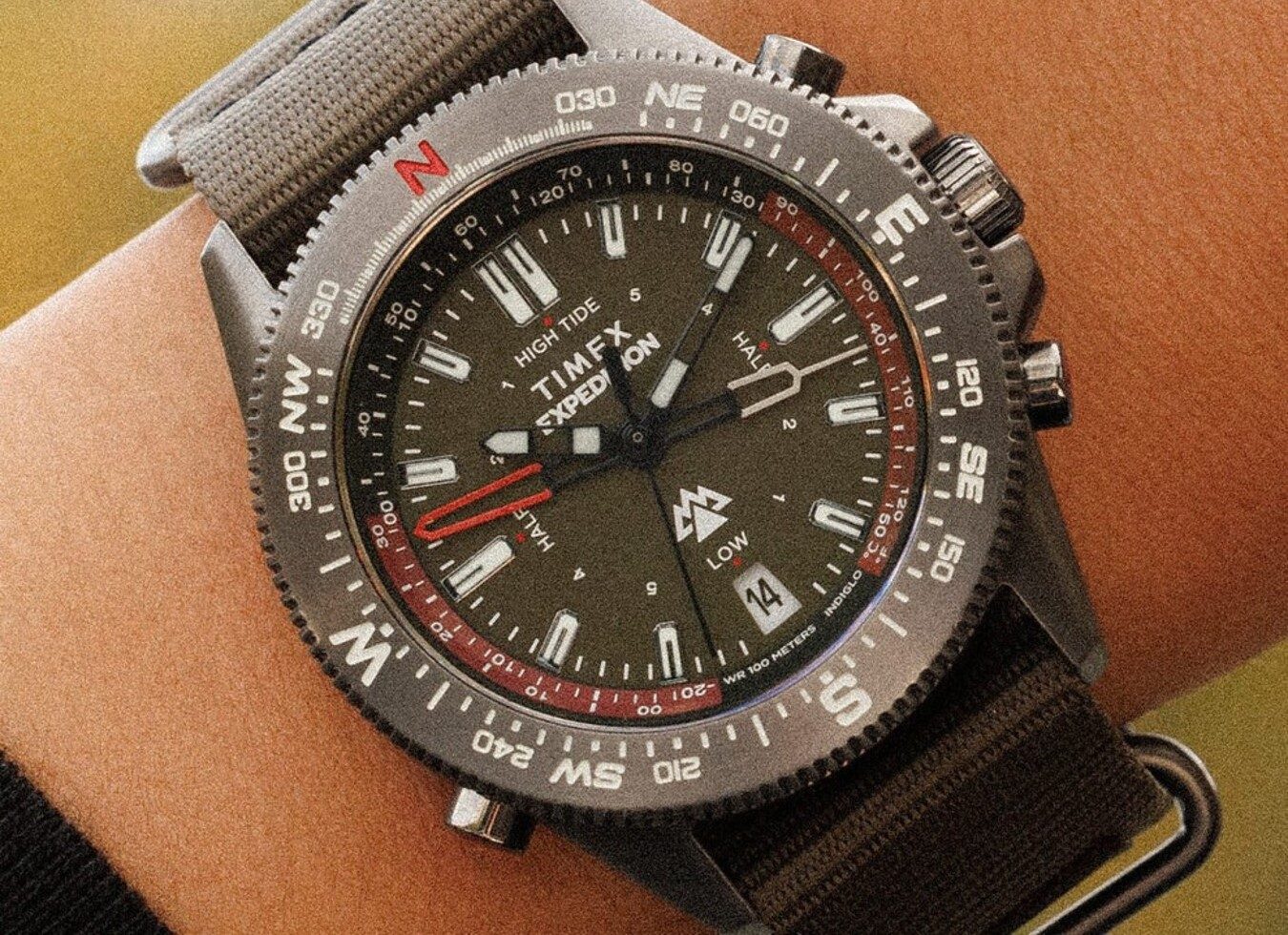 TIMEX　タイメックス　 Expedition E-Compass Timex Expedition Tide Temp Compass - The Manual