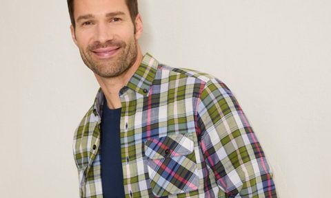 Tommy Bahama x Original Madras long-sleeve