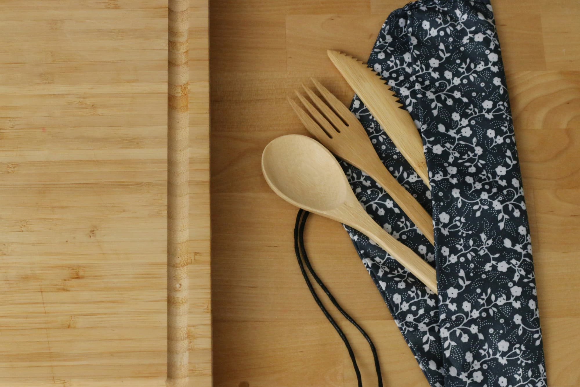 bamboo cutlery