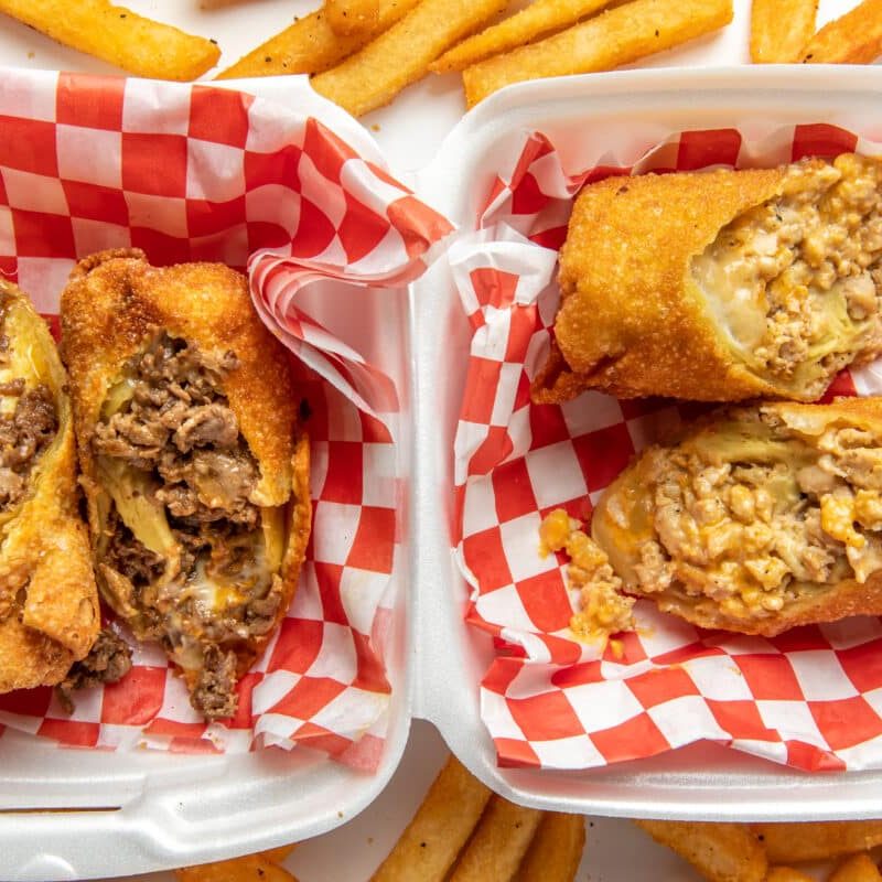 Big Dave's Cheesesteaks sandwiches
