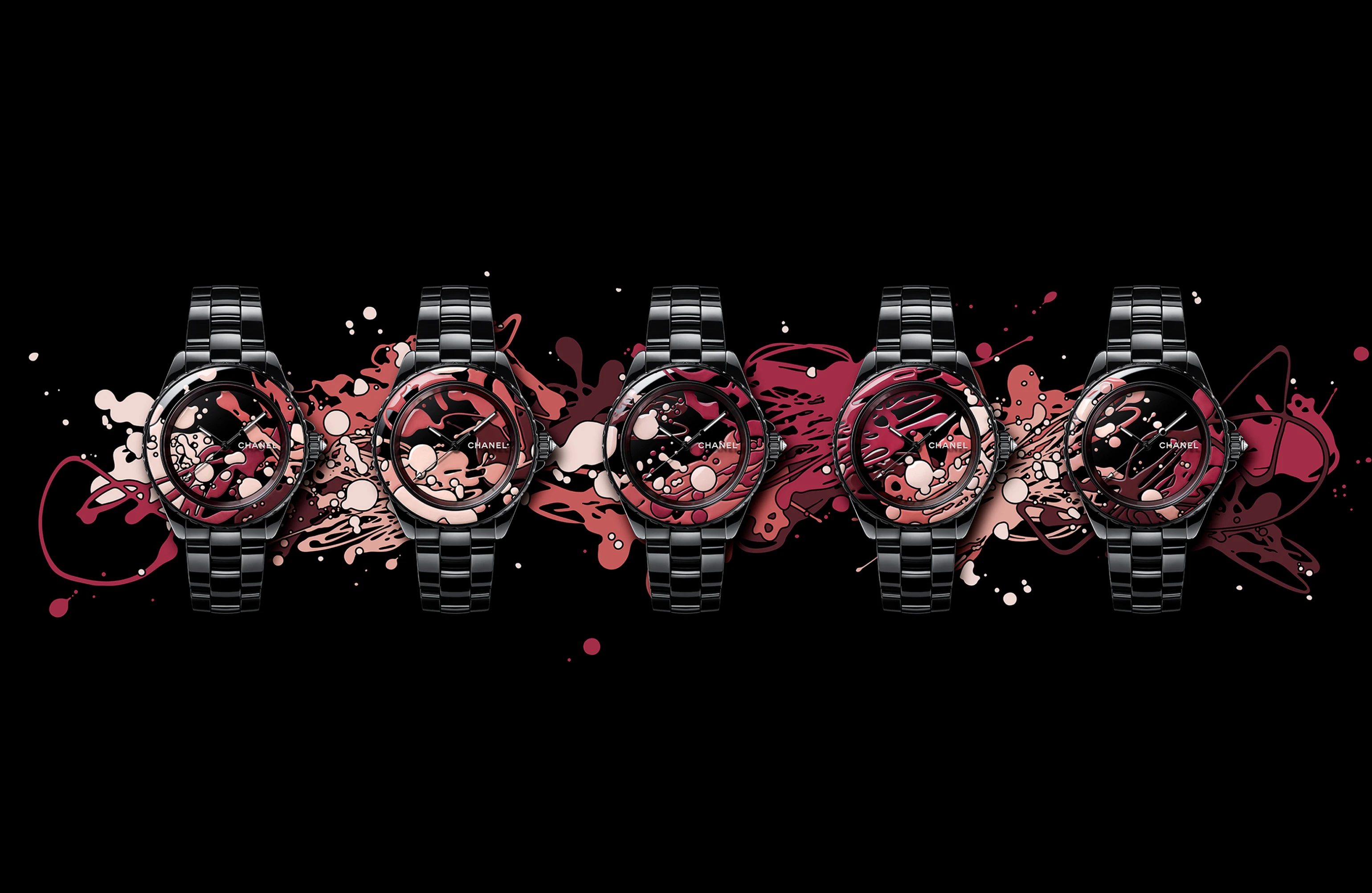 Chanel J12 Box &ldquo;Dripping Art&rdquo;