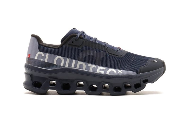 side profile of on x atmos sneaker