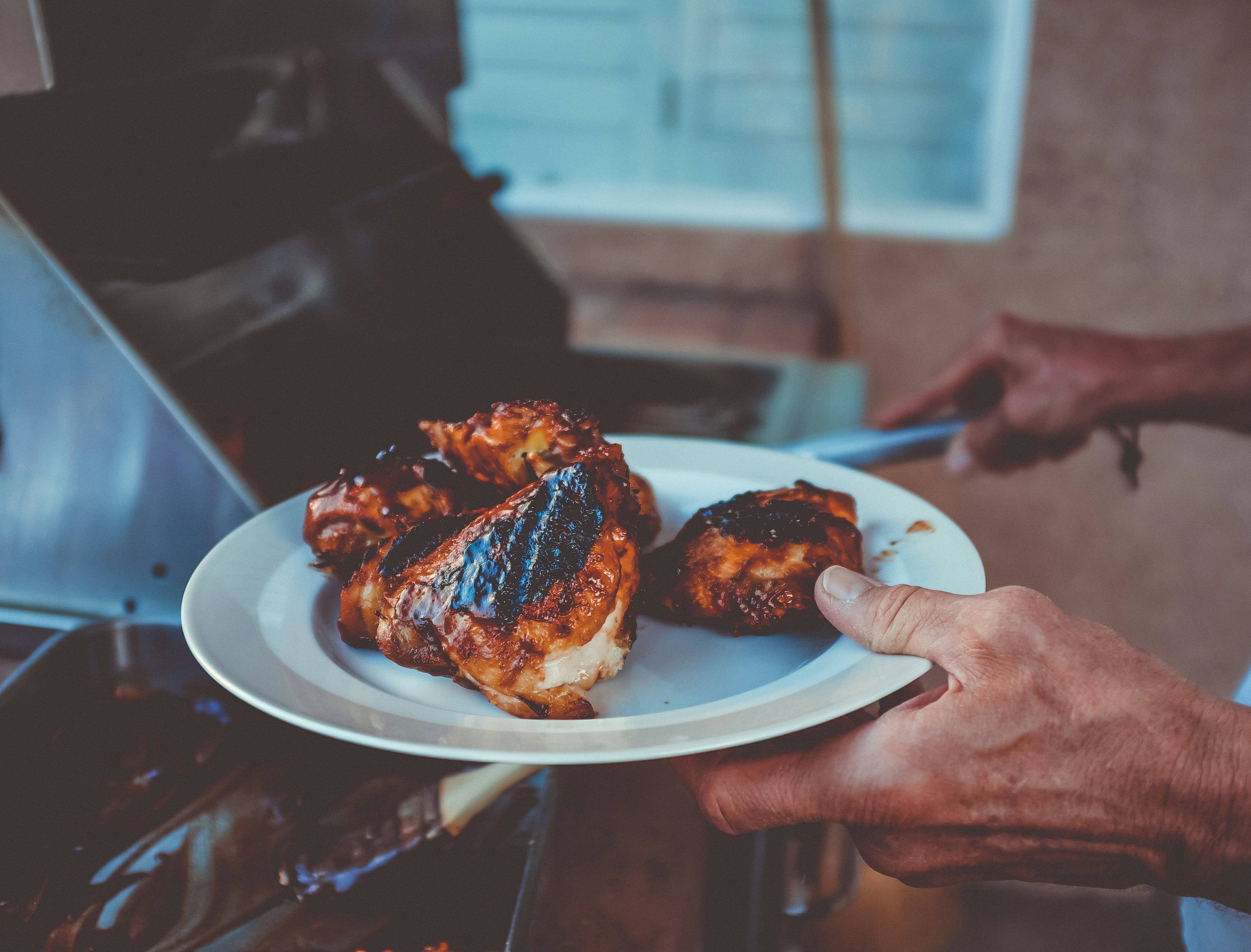 grilled chicken on a plate