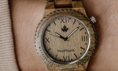 A sustainable WoodWatch for men