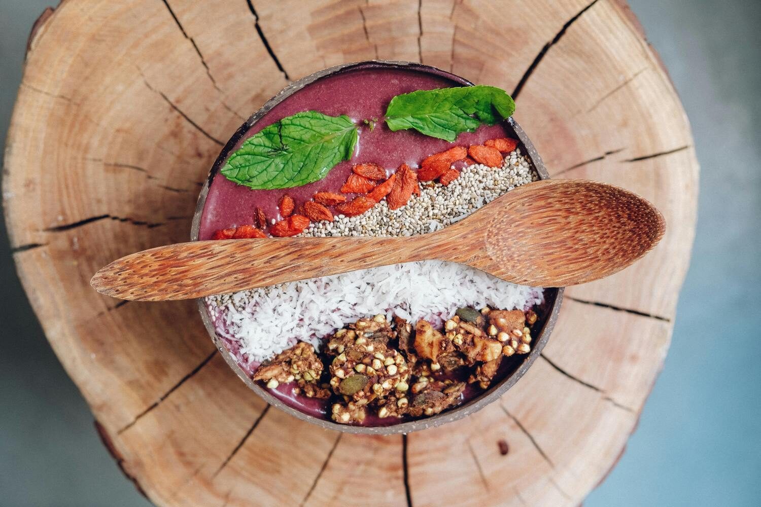 Smoothie bowl.