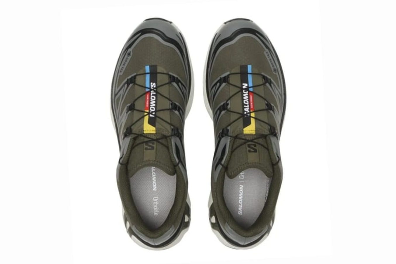 overhead view of salomon xt-6
