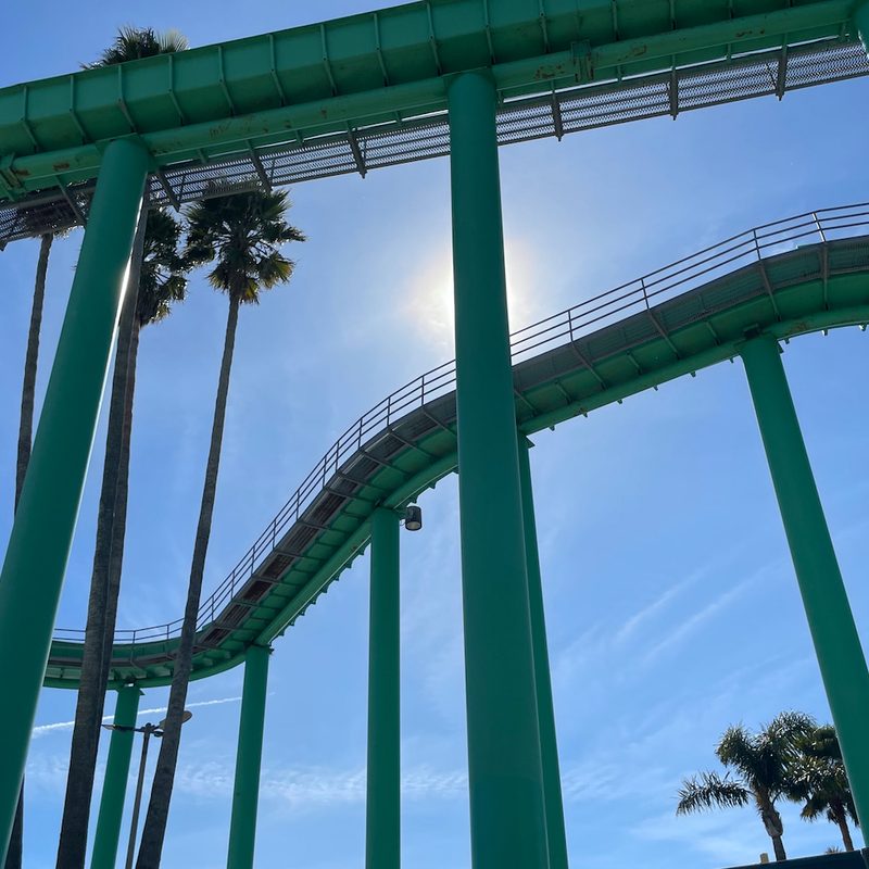 Santa Cruz Boardwalk ride