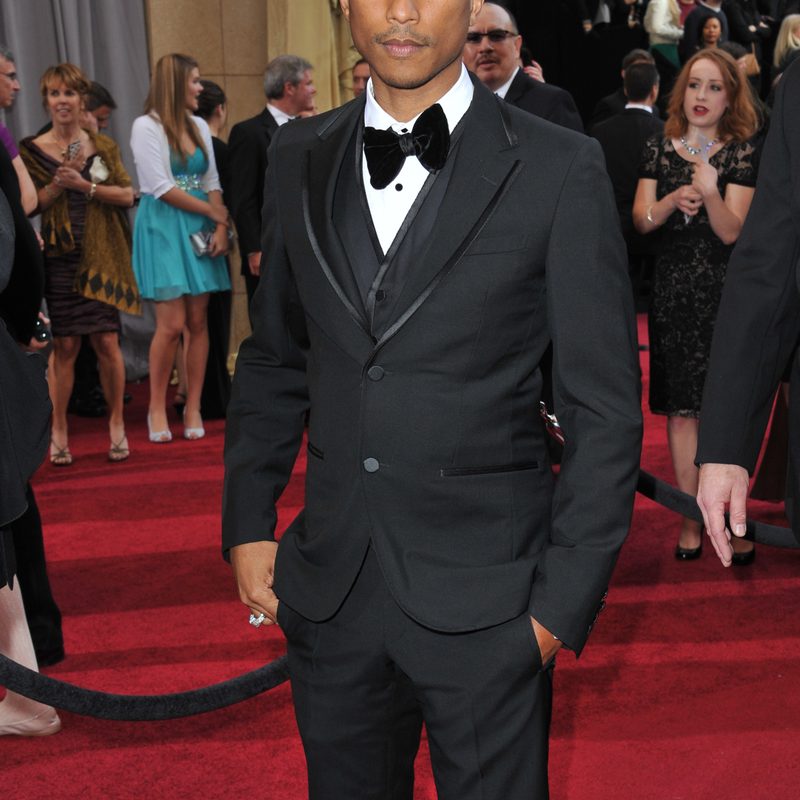 Pharrell Williams at the 84th Annual Academy Awards.