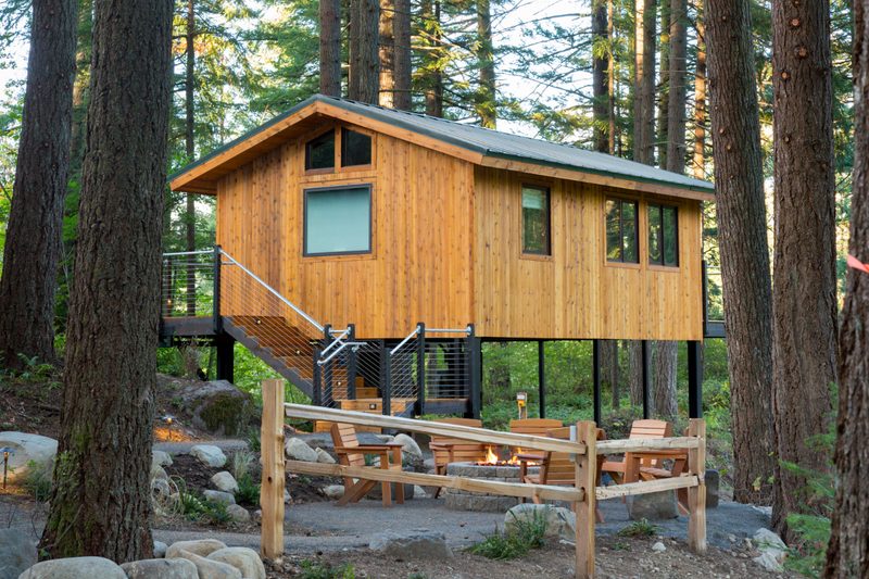 Skamania Lodge treehouse.