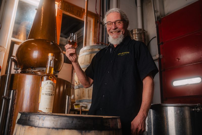 Spirit Hound Distillers distiller Craig Engelhorn.