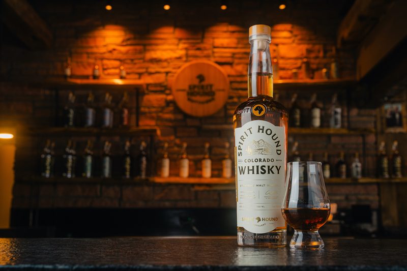 Spirit Hound Single Malt Whiskey.
