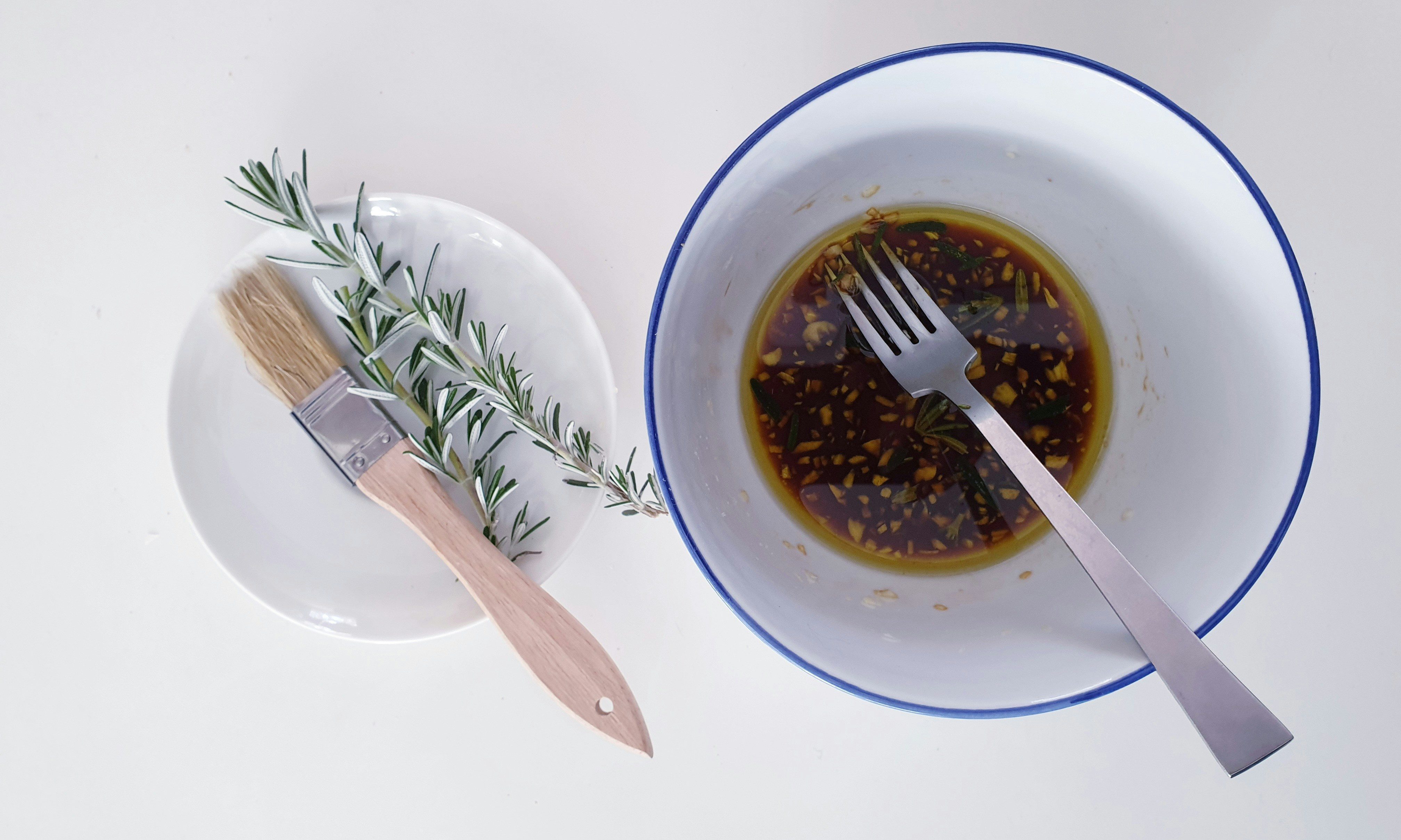 Marinade with herbs