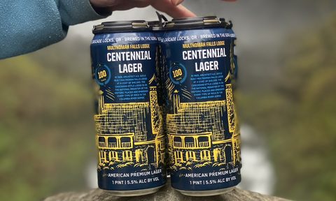 Thunder Island Centennial Lager.