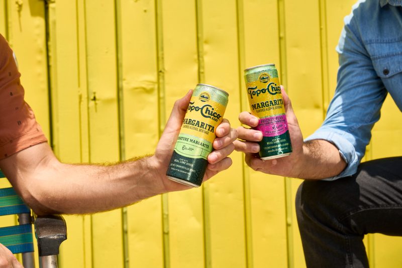 Topo Chico Margarita.