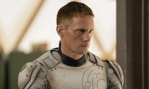 Alexander Skarsgard in Murderbot