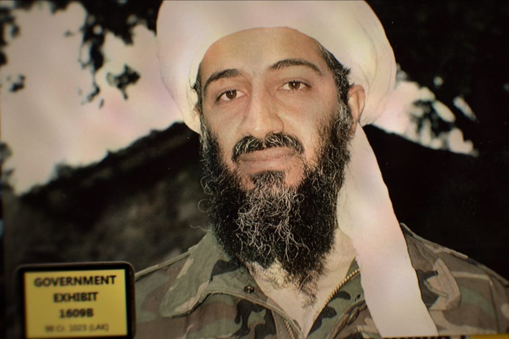 Osama bin Ladin in American Manhunt