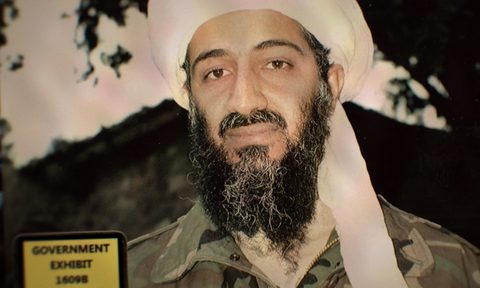 Osama bin Ladin in American Manhunt