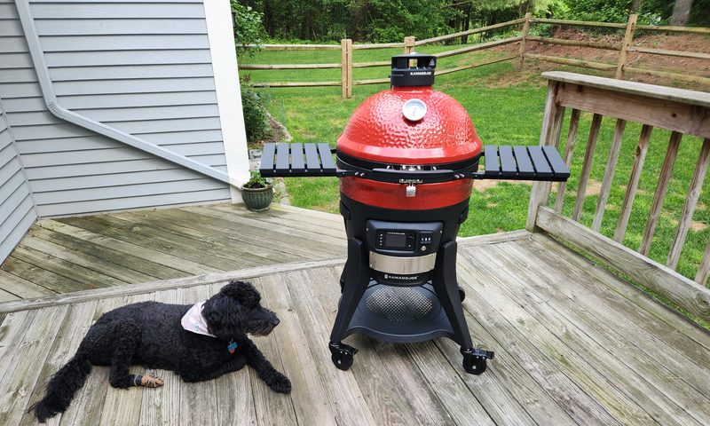 Anticipation abounds once the Kamado Joe Konnected Joe is set up.