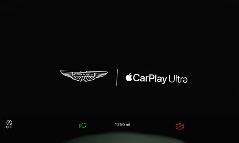 aston martin unveils apple carplay ultra 1