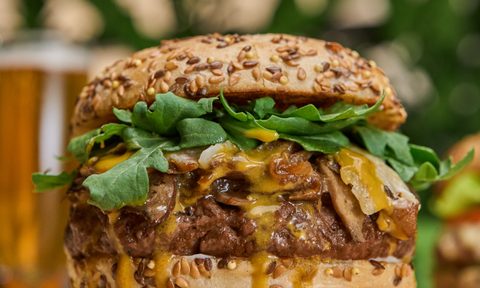 Verde Grass fed burger