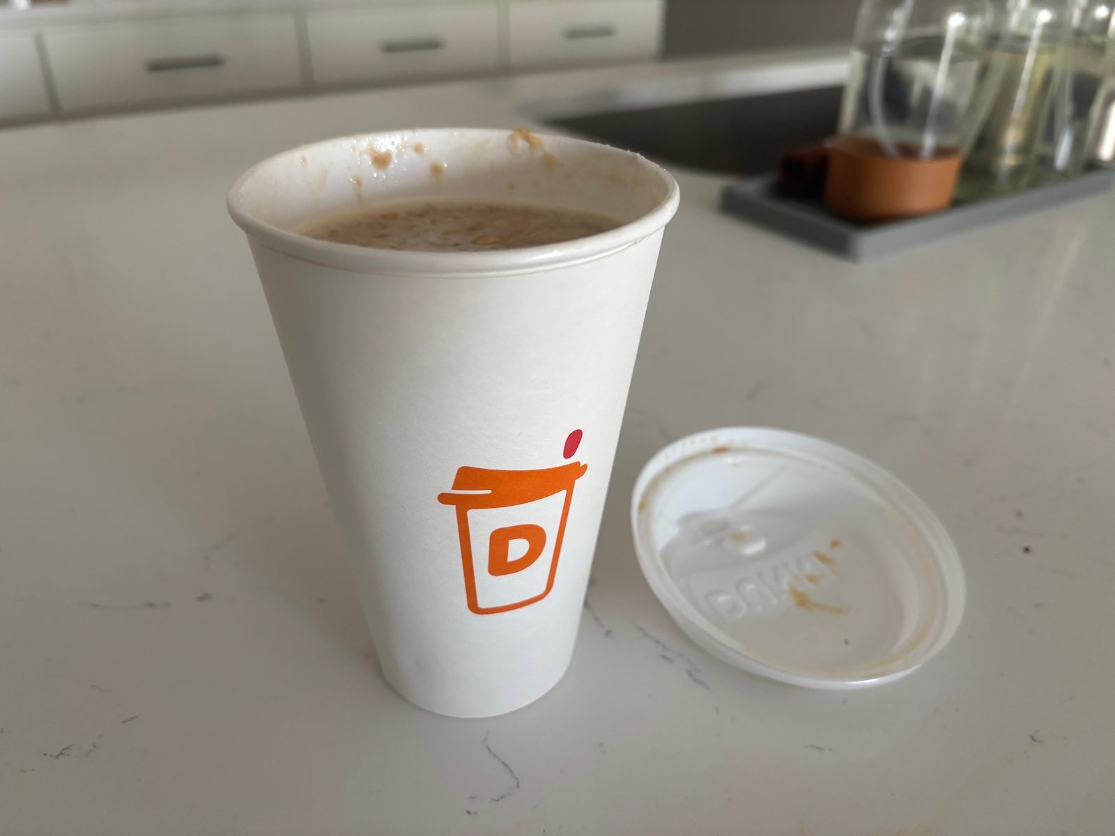 Hot Dunkin Signature Pistachio Latte
