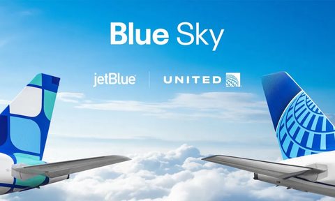 JetBlue United Blue Sky