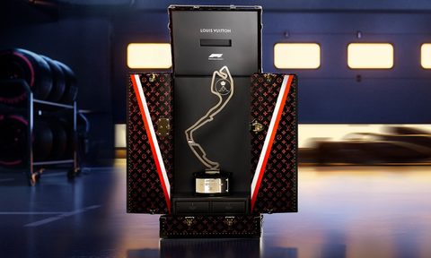 LV Monaco Trunk open