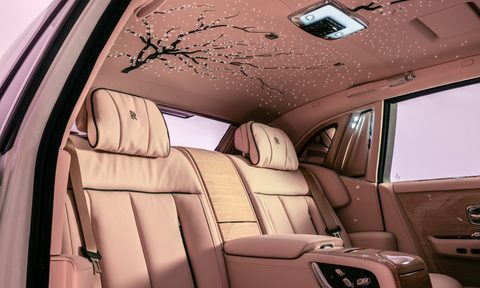 rolls royce debuts its bespoke phantom cherry blossom p90593874 lowres presents