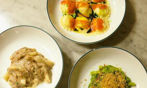 pasta courses at Massara NYC