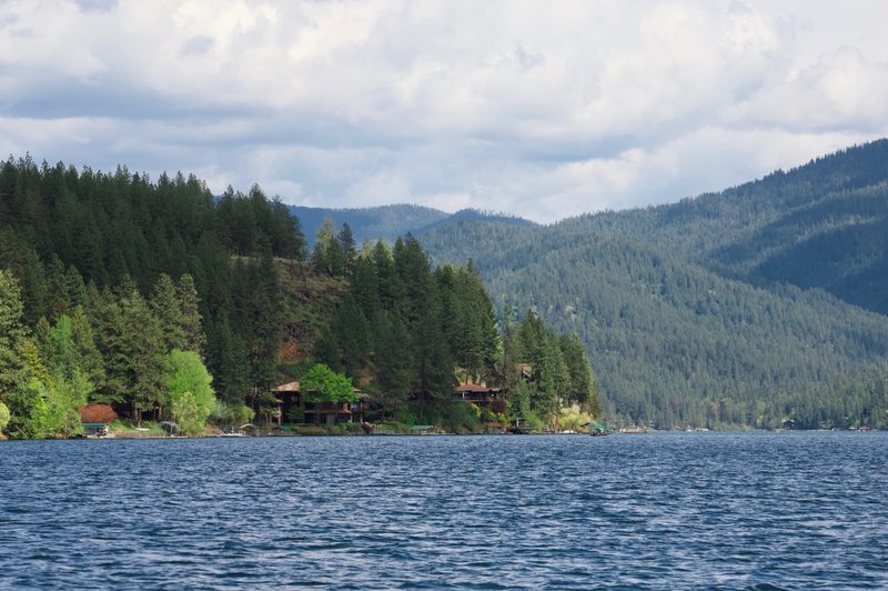 Hayden Lake in Idaho near Spokane