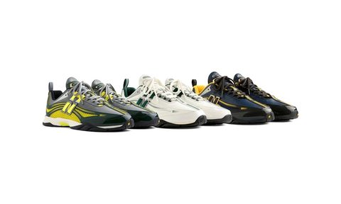 trio of new balance and Aimé Leon Dore sneakers