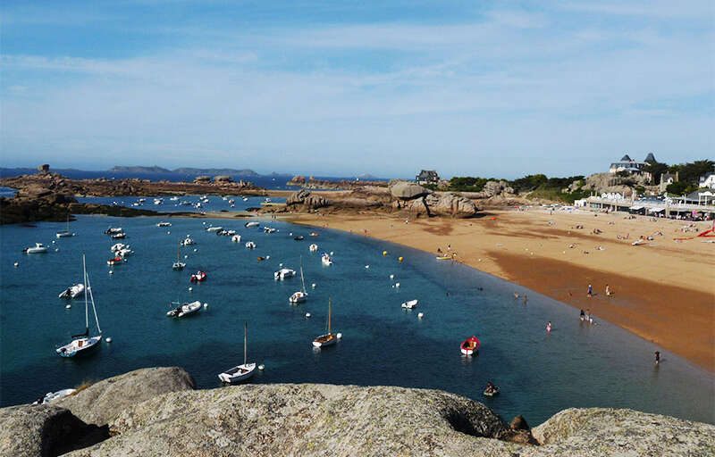 Plage du Coz-Pors, Brittany