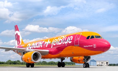 Dunkin' JetBlue plane