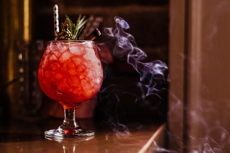 A cocktail from Jewel of the South in NOLA.