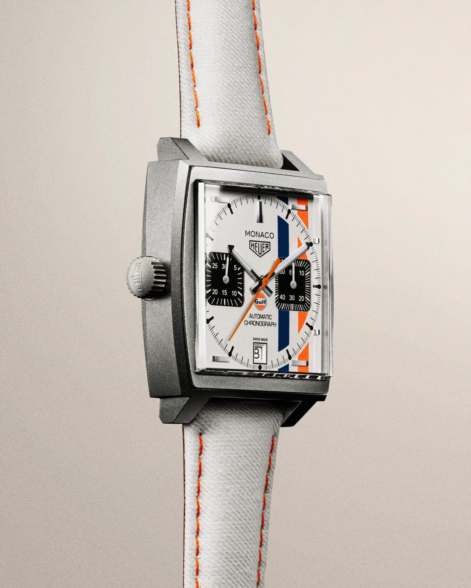 The TAG Heuer Monaco Chronograph x Gulf