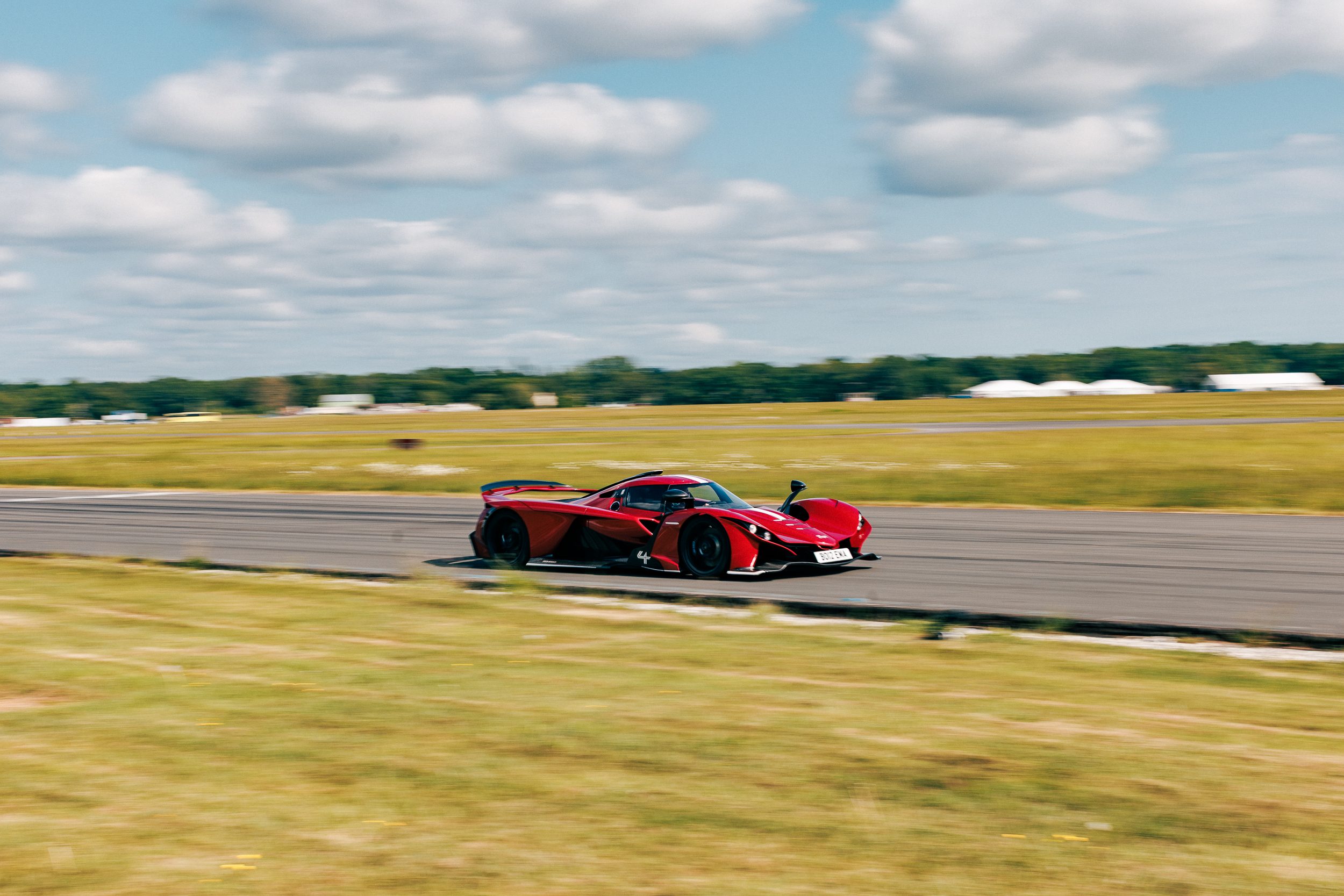 The Praga Bohemia on the Top Gear test track