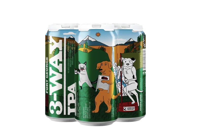Fort George Brewery 3-Way IPA 2025.