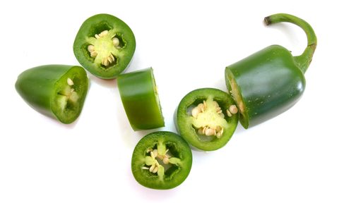 Sliced jalapenos