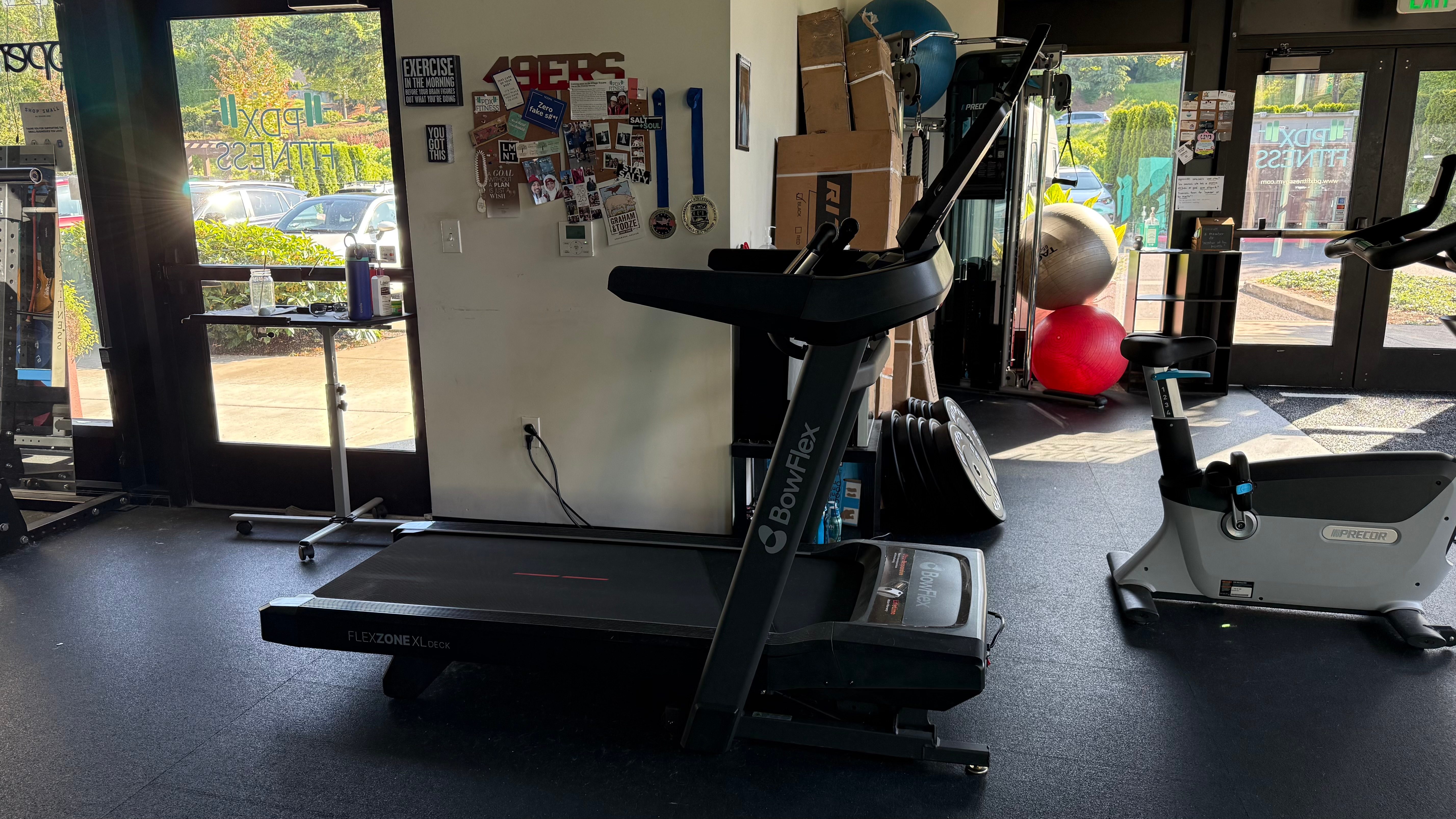 BowFlex T9 treadmill in gym
