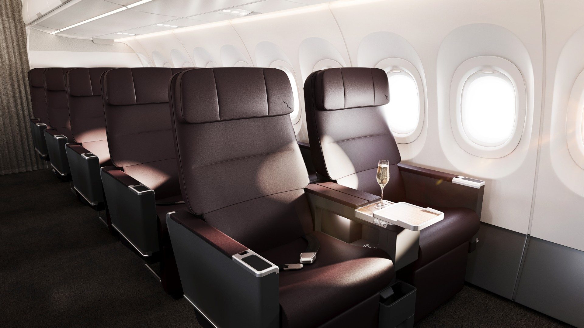 Qantas A321XLR interior