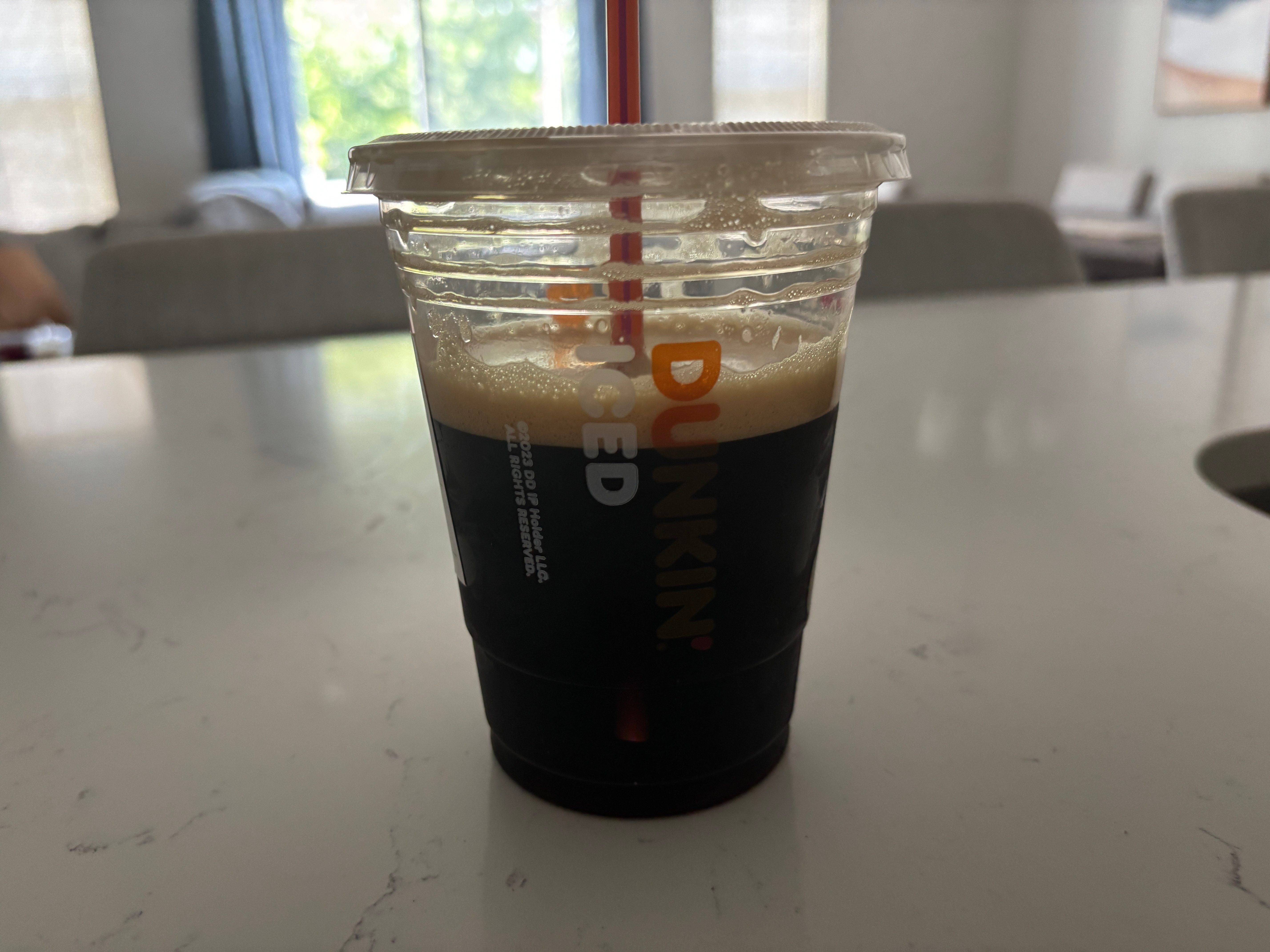 Dunkin nitro cold brew