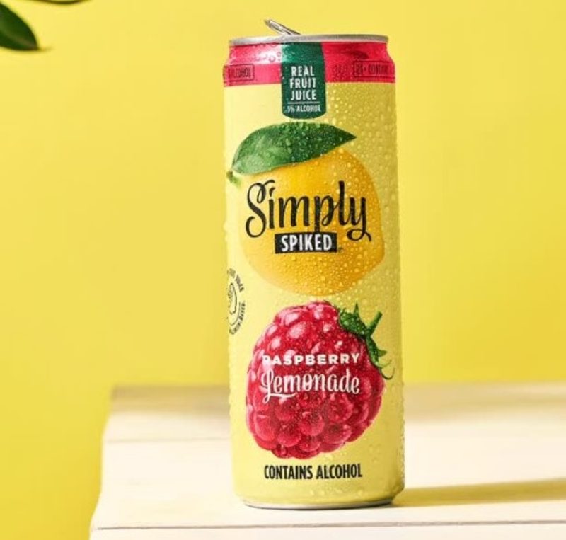 Simply Spiked Lemonade