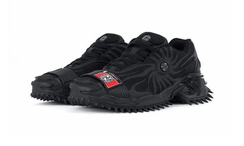 black mortal rombaut sneaker