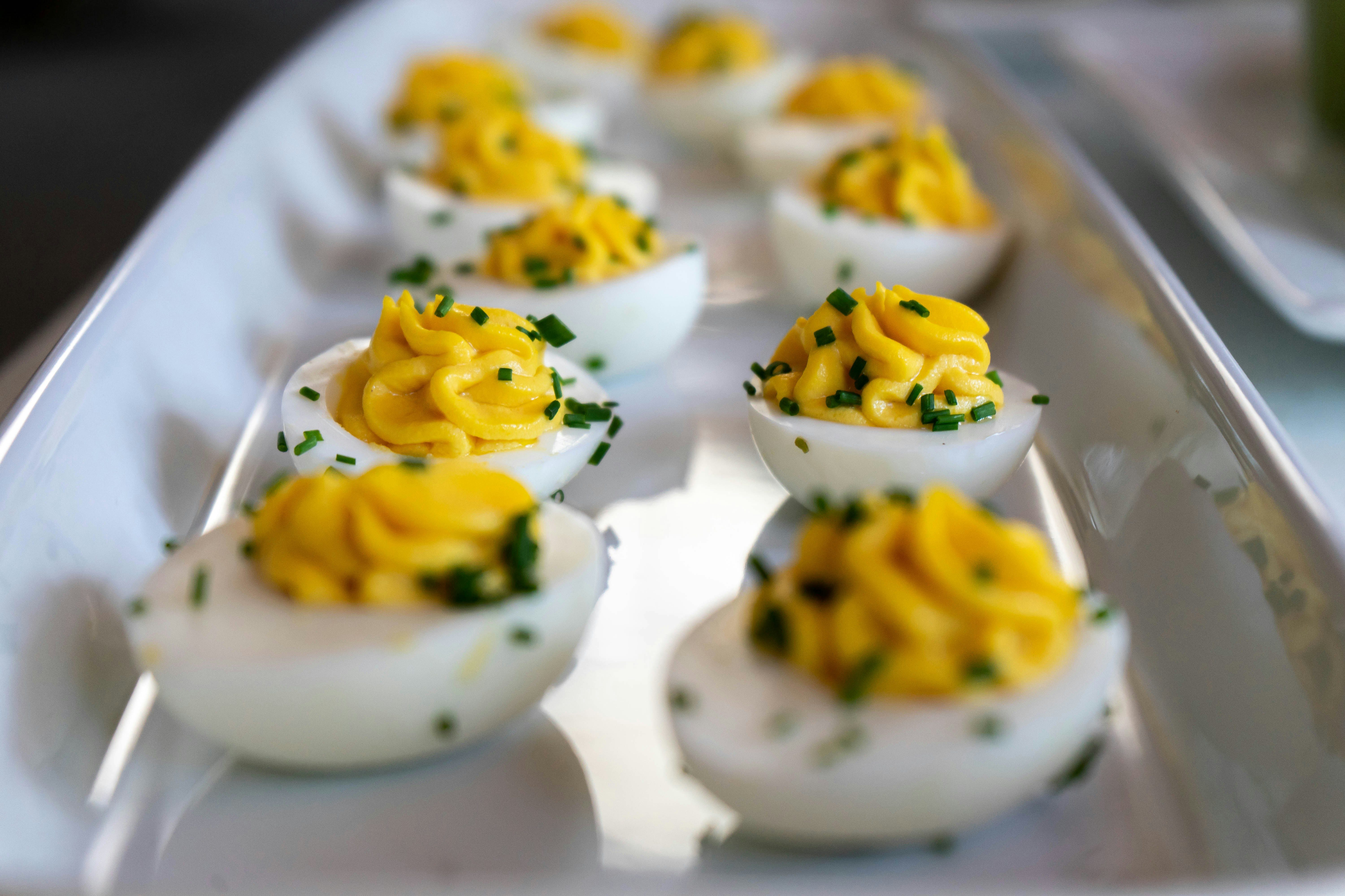 Deviled eggs.