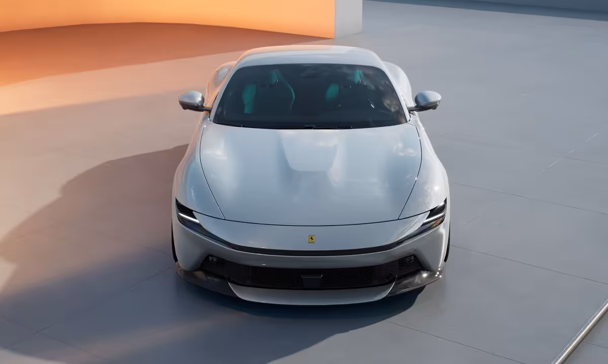 Front view of a 2027 Ferrari Amalfi