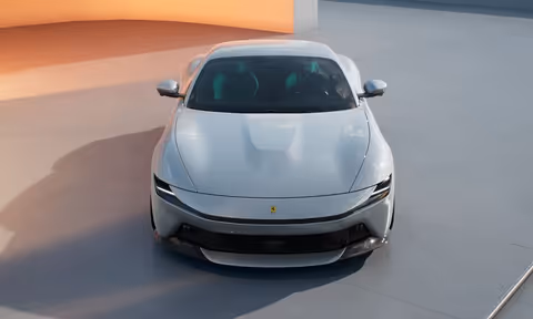 Front view of a 2027 Ferrari Amalfi